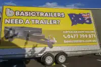 16X5 Tandem Axle Trailers 16X5 Advertising Trailers